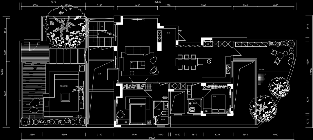 500m²极简风住宅设计丨中国长沙丨周笙笙全案设计工作室-2