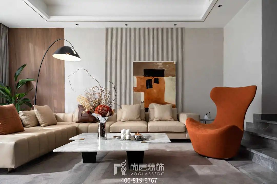 尚层装饰×瑞城花园 | 380㎡轻奢别墅设计，优雅如诗-38