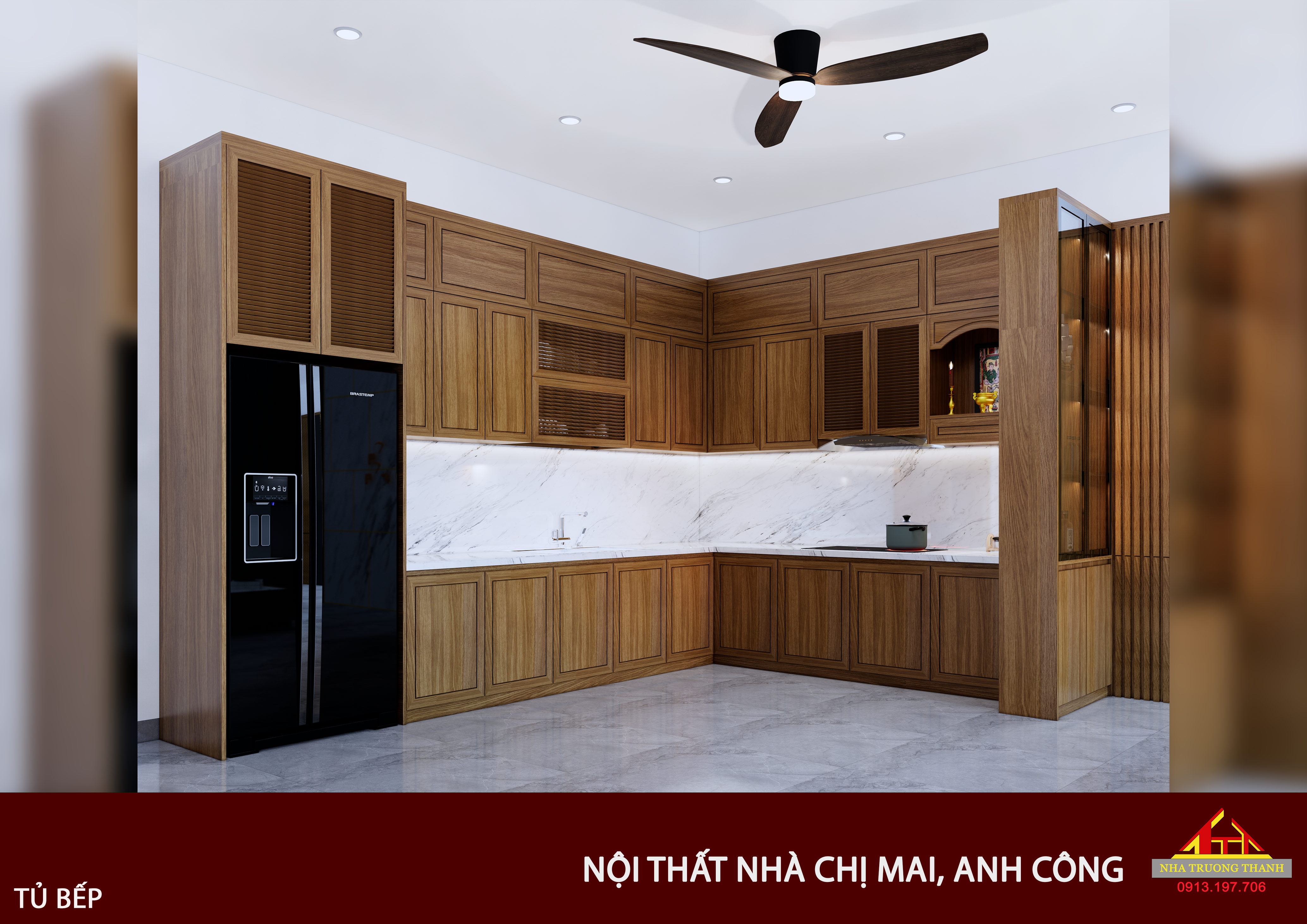 Nội thất, ngoại thất nhà chị Mai, anh Công ( Đà Nẵng )-6