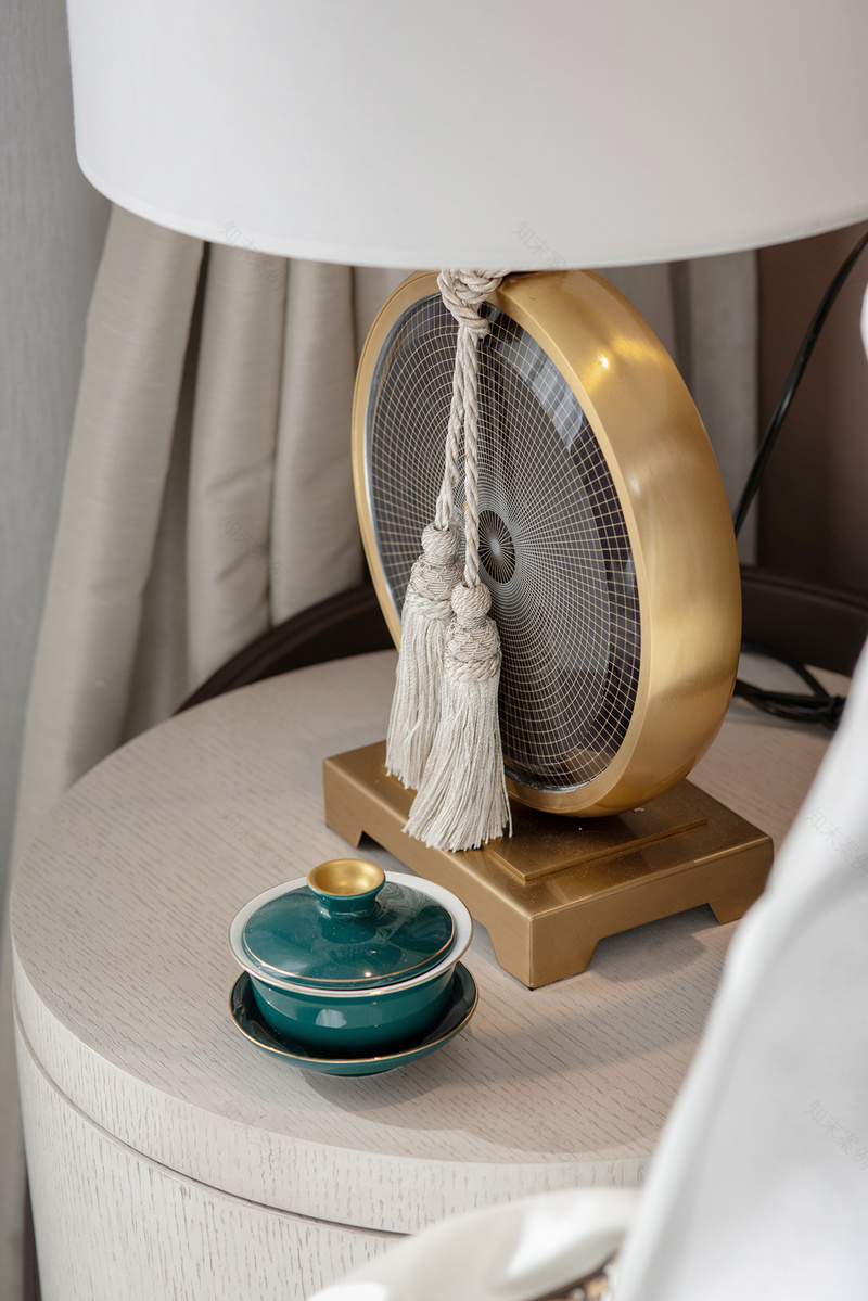 天津金辉北辰宜兴埠样板间 | 秋意浓烈的中式家居设计-36