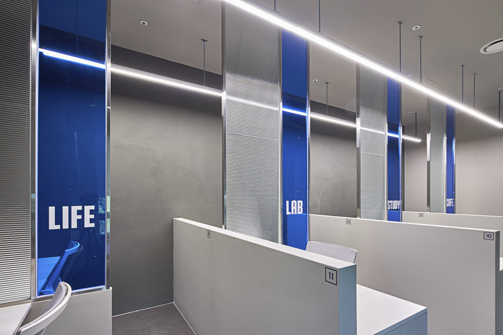 50 平清新蓝调工作室 设计展现简约美学-11