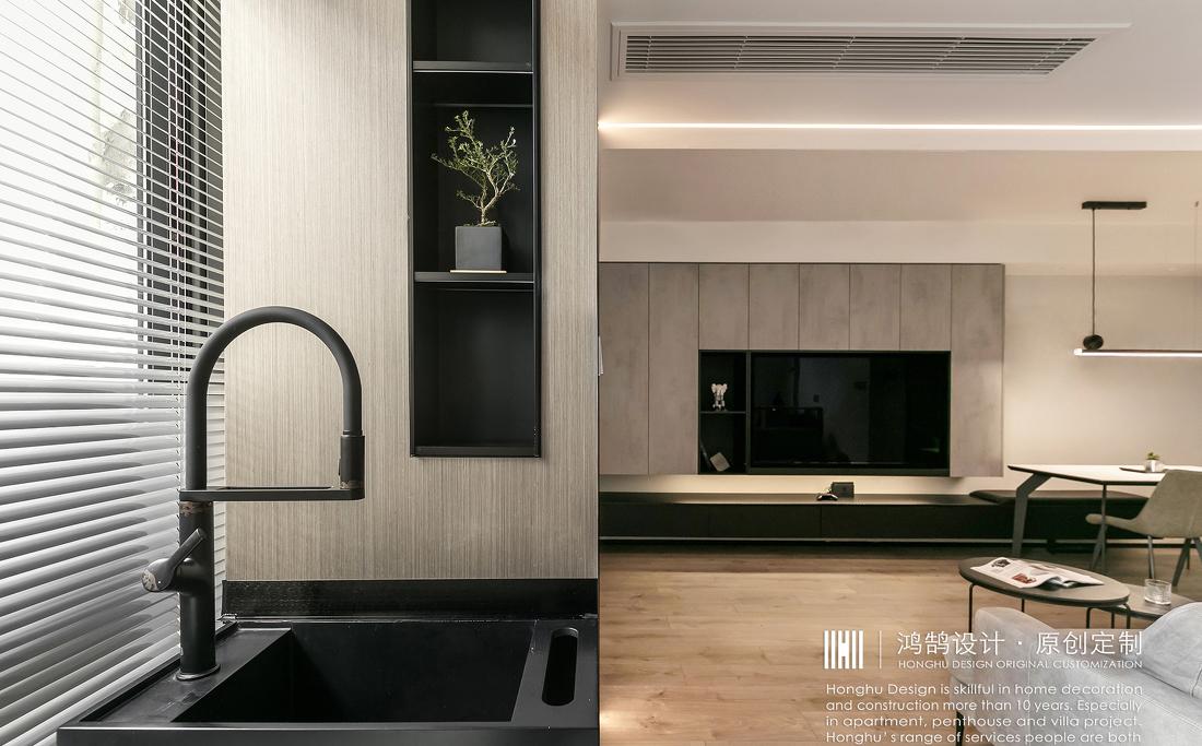 柔和光线打造温馨婚房丨中国上海丨鸿鹄设计-0