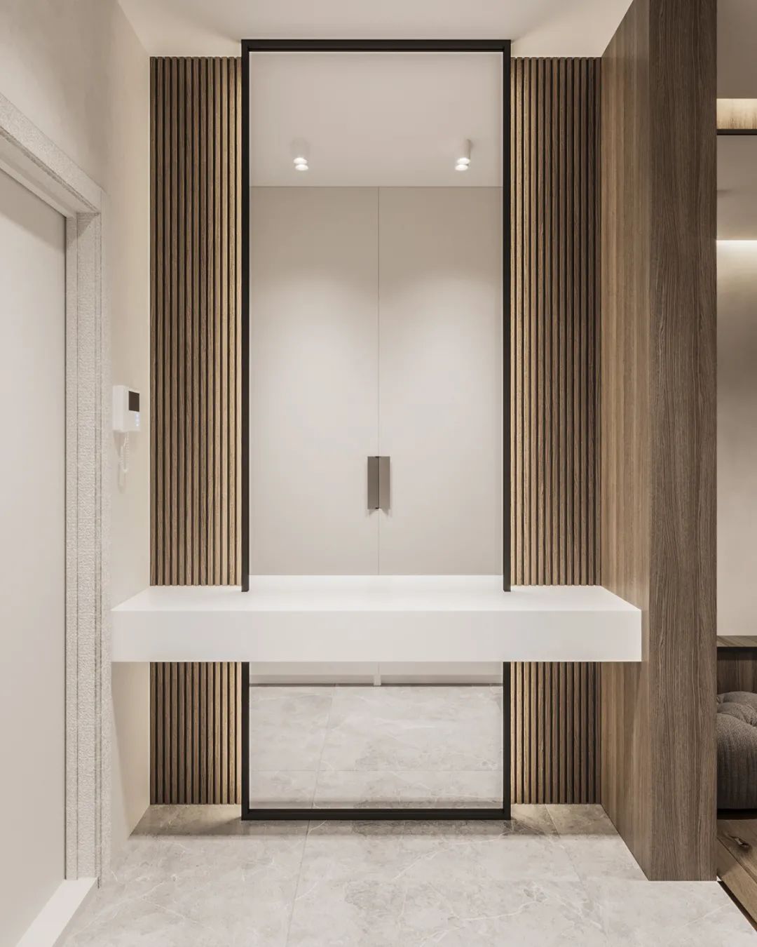 乌克兰现代家居设计展 | 原木、灰色与黑色的和谐空间-91