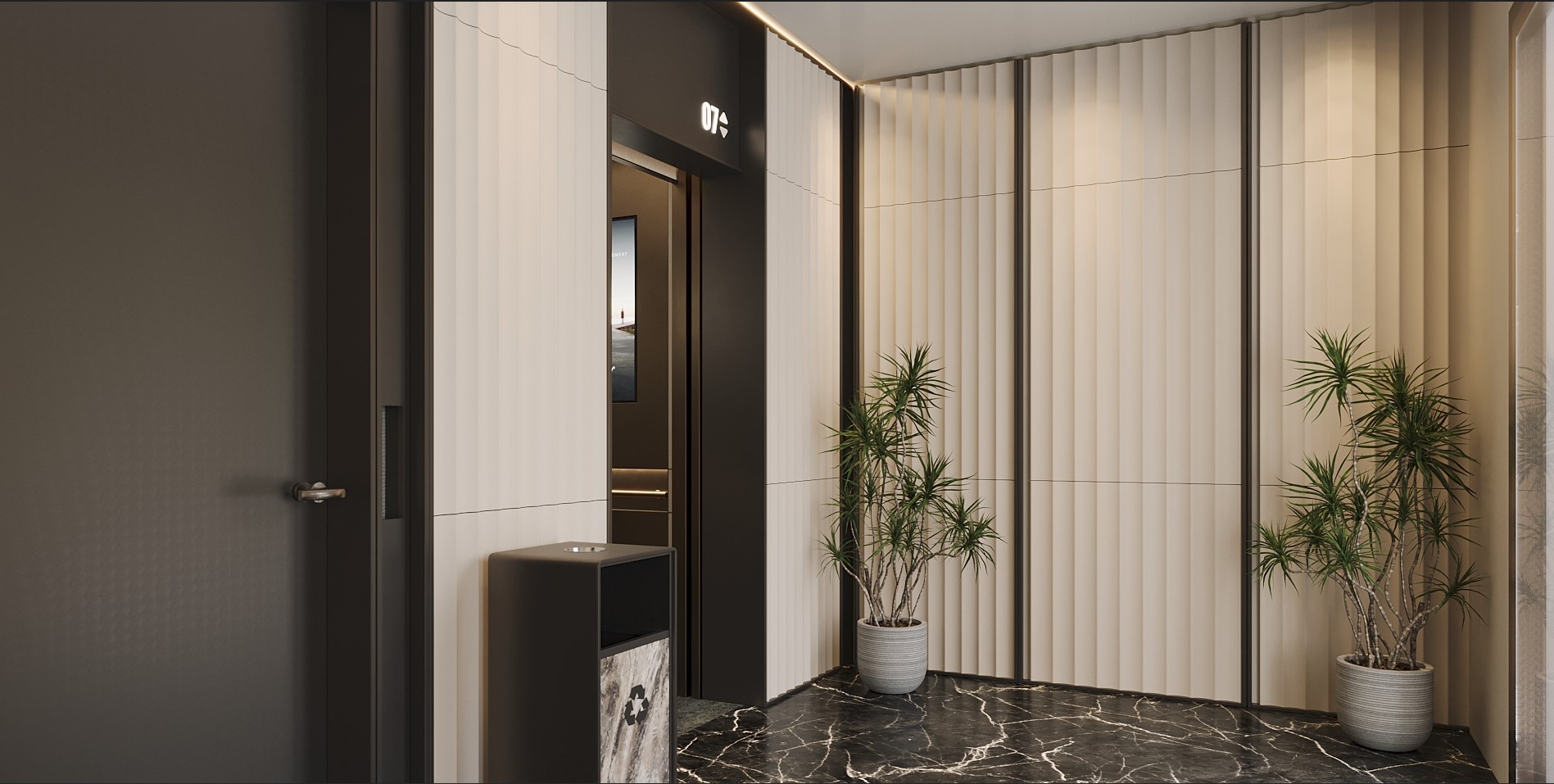 现代轻奢平层-5