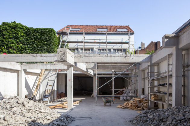 布鲁塞尔工业建筑改造住宅及陶瓷工作室丨比利时丨AgwA,Evelia Macal-67