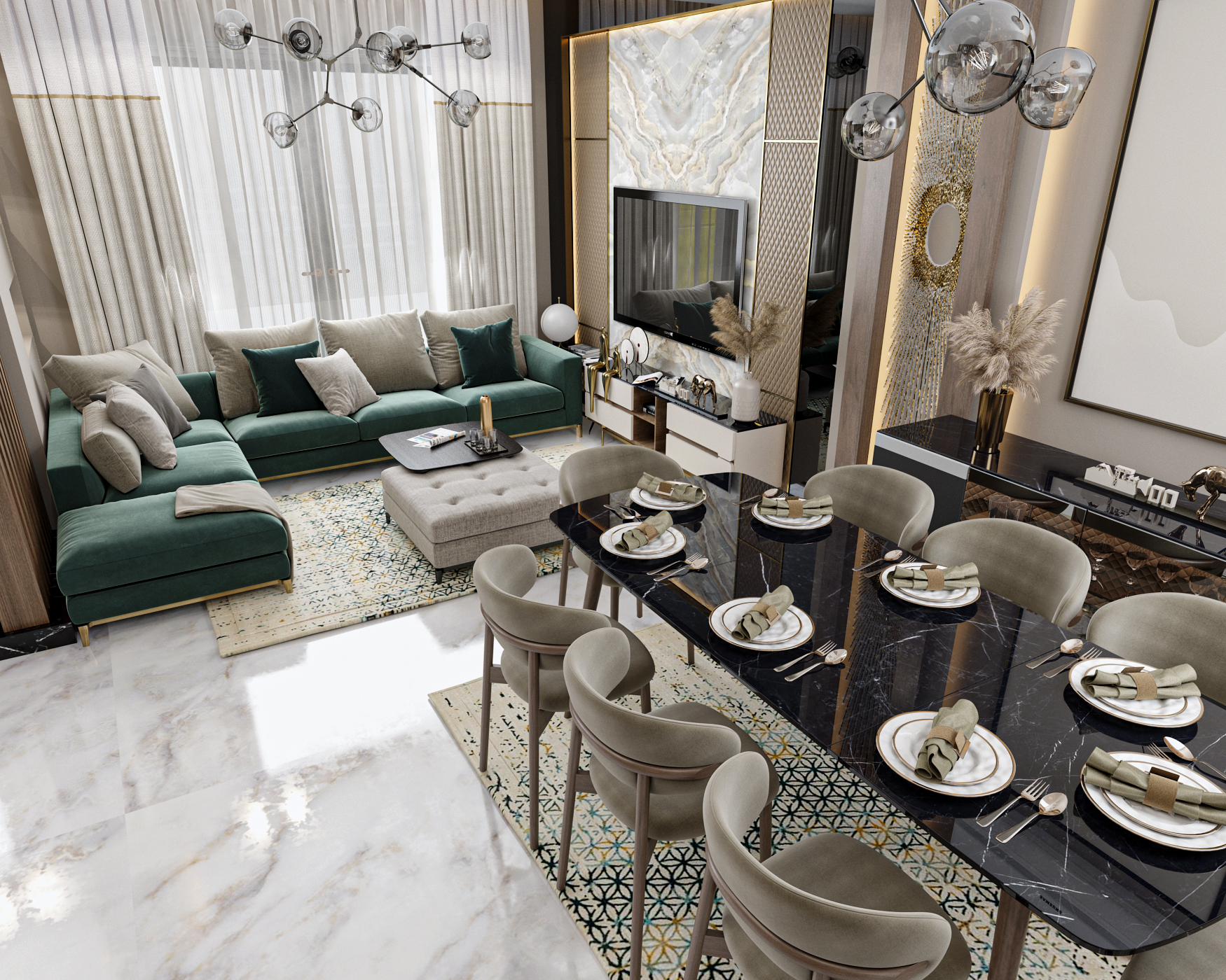 design villa mountin view-0