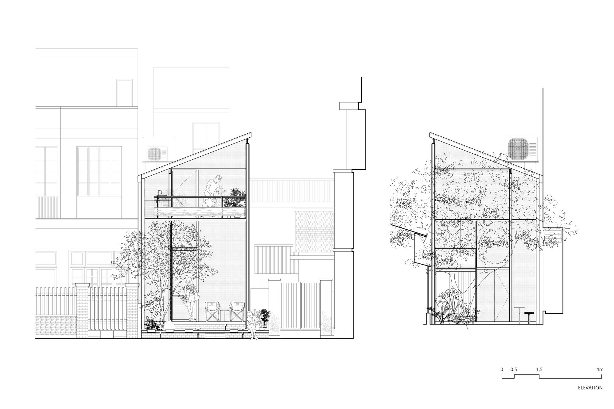 Ton Corner 咖啡店丨越南丨TON Architects-25