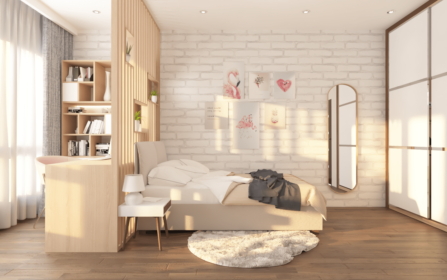 女孩卧室设计-7