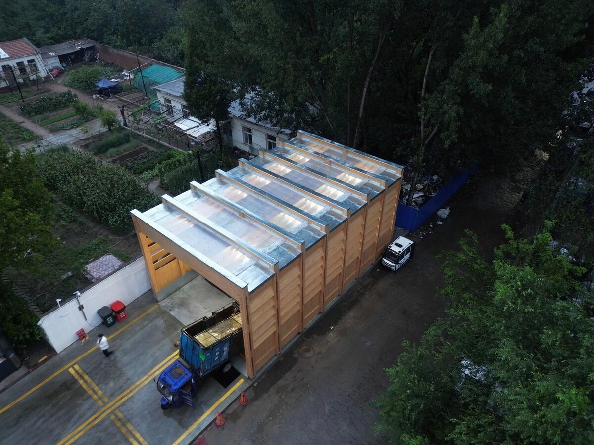 廊坊北凤道垃圾中转站设计丨中国河北丨园里建筑工作室-6