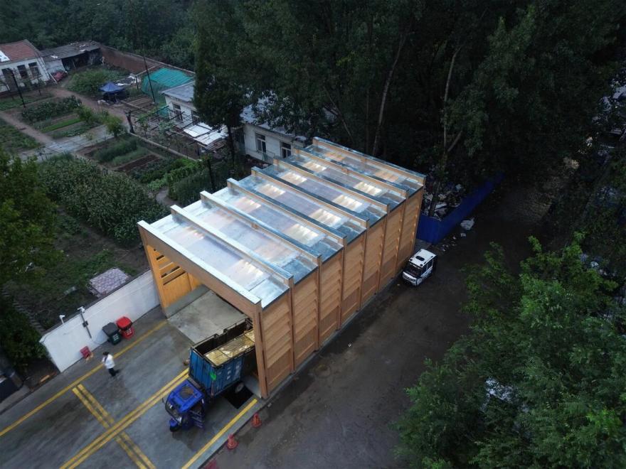 廊坊北凤道垃圾中转站设计丨中国河北丨园里建筑工作室-6