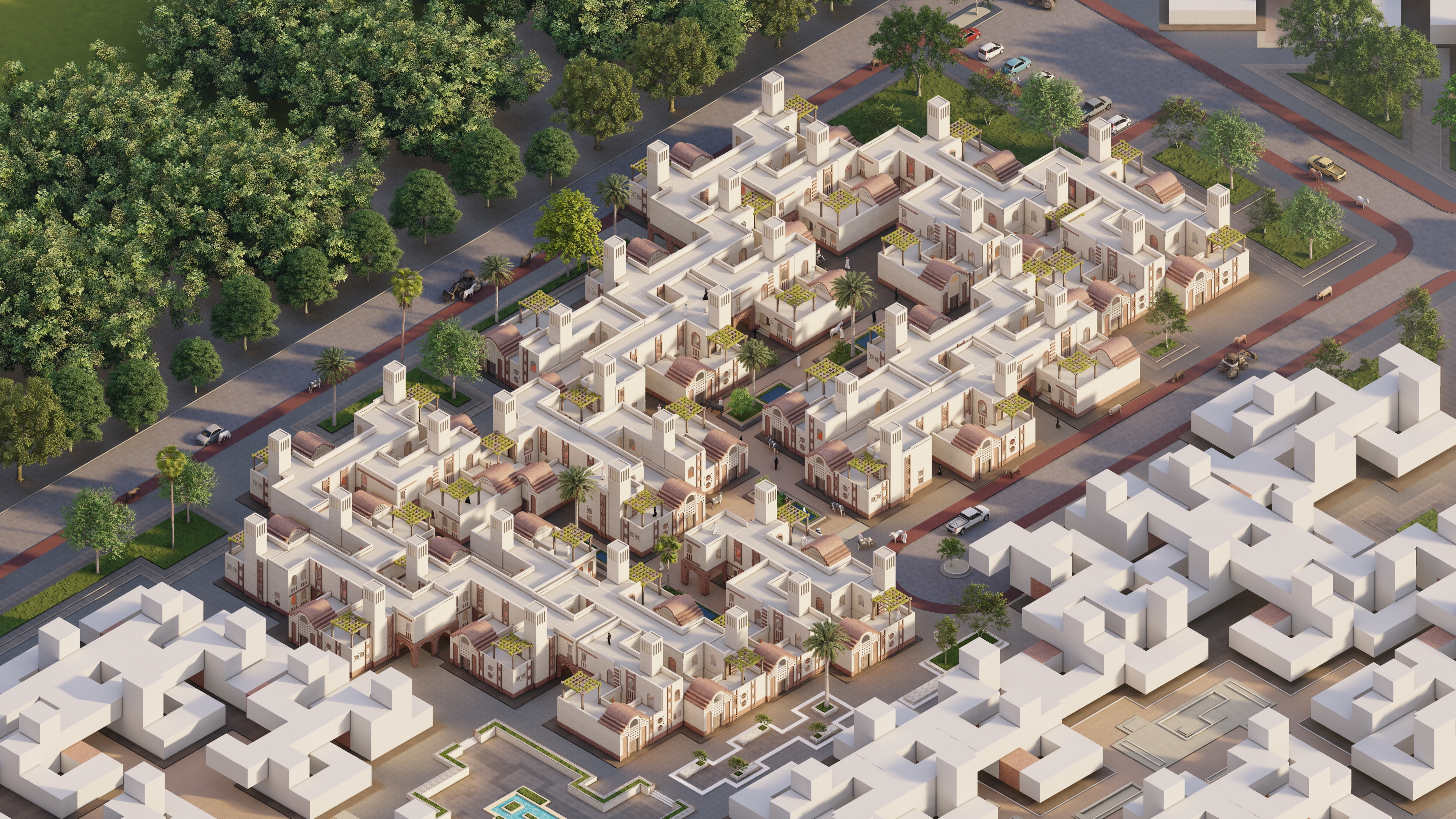 GRADUATION PROJECT - NEW DESERT VILLAGE ( ALTARFAA )-21