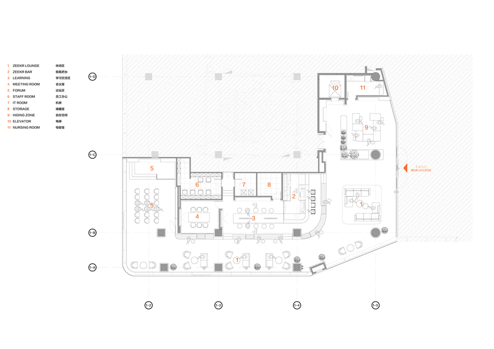 极氪中心·杭州城西银泰丨中国杭州丨HATCH Architects 汉齐建筑-86