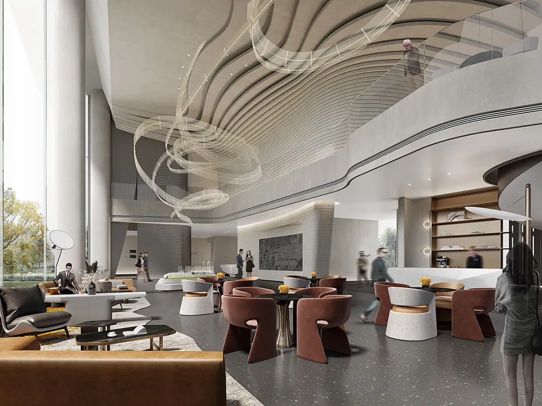 银川中梁印营销中心 | 宇宙星辰下的刚柔并济空间-44