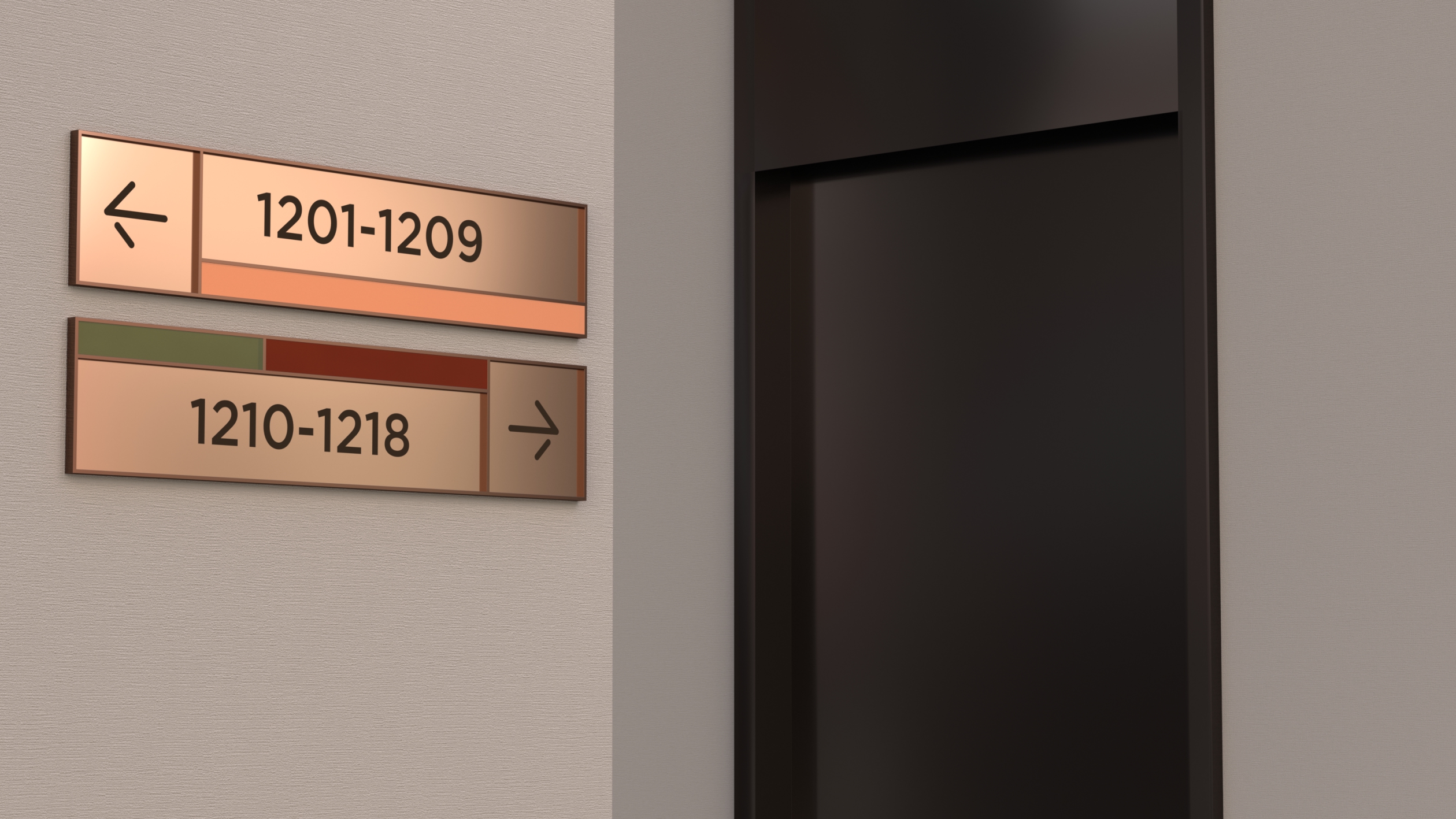 馨乐庭酒店标识导视设计方案-38