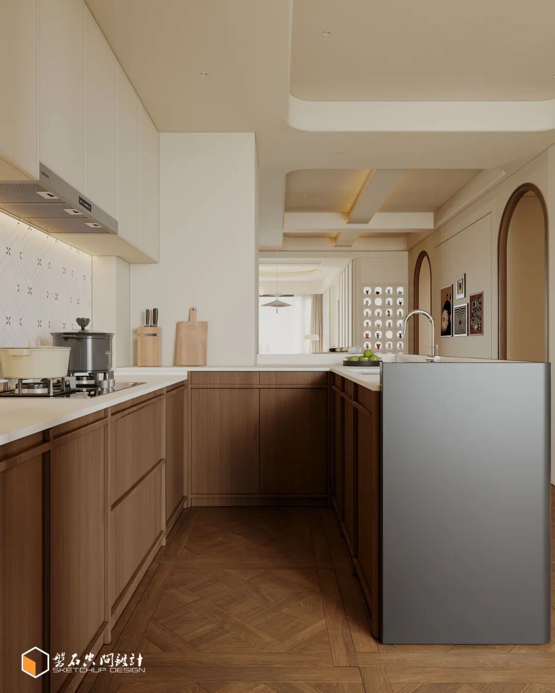 磐石设计|复古情调叠加现代审美创造惬意的生活片场-48