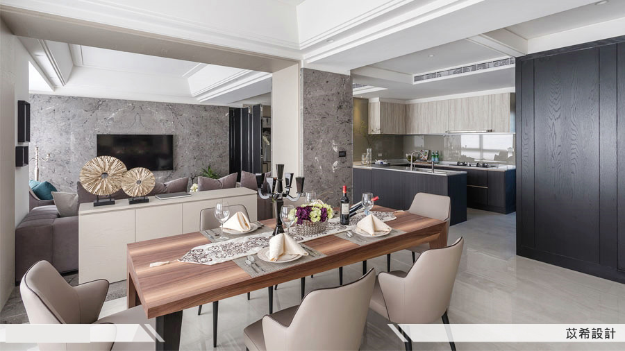 106㎡现代风住宅  苡希创意设计-14