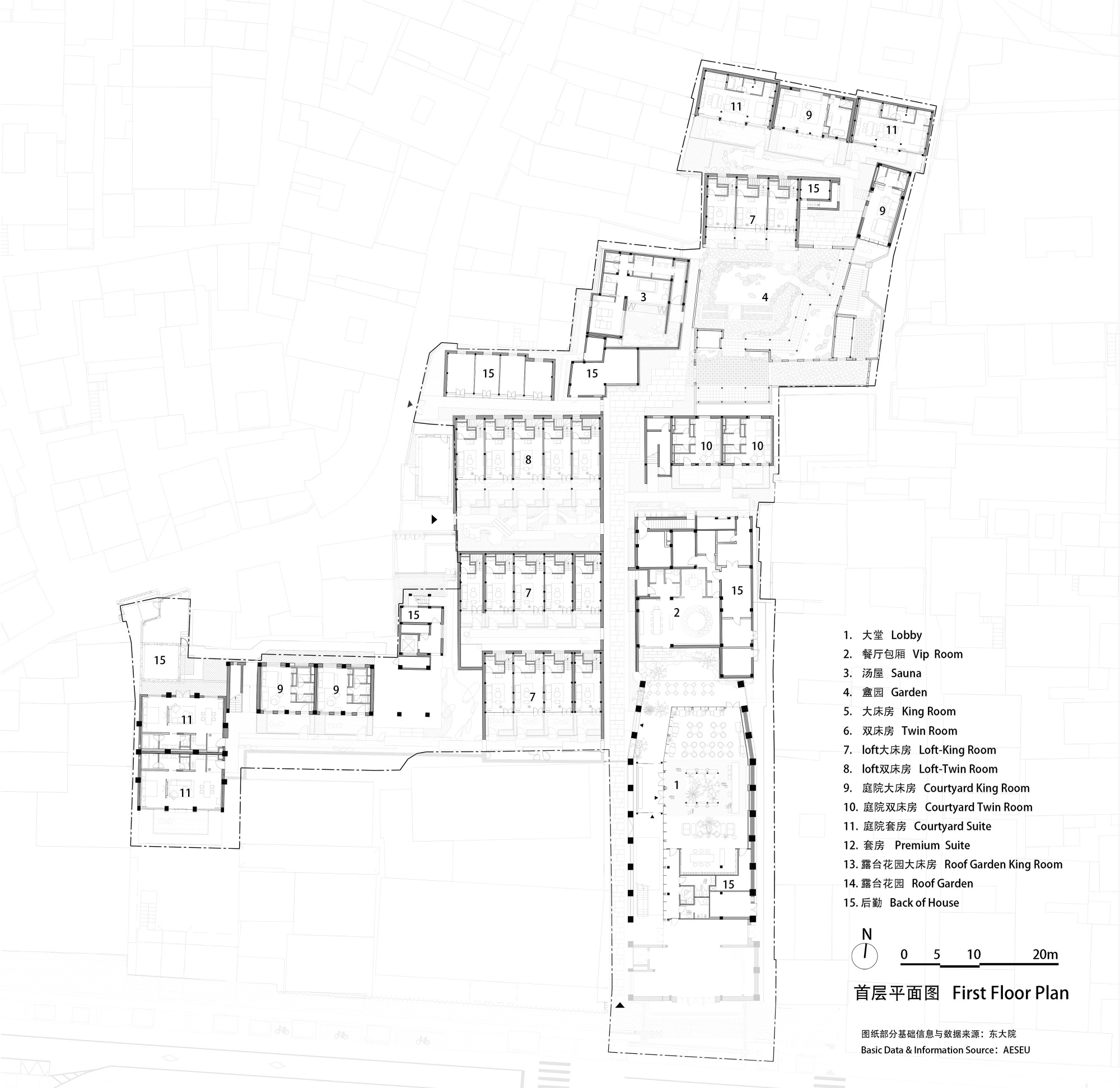 扬州广陵有熊酒店丨中国扬州丨B.L.U.E.建筑设计事务所,东南大学建筑设计研究院等-107