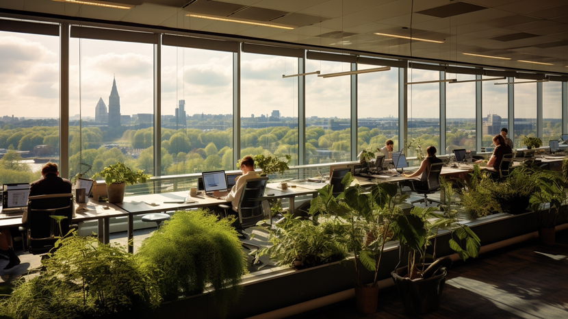 辦公室空间（AI创作）-3