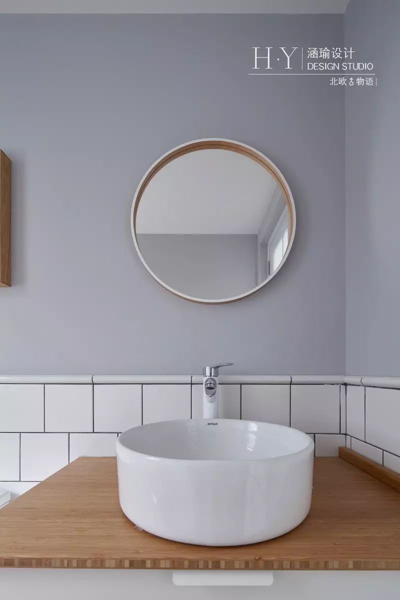 涵瑜设计打造 89㎡北欧清新风,实现空间通透与互动-72