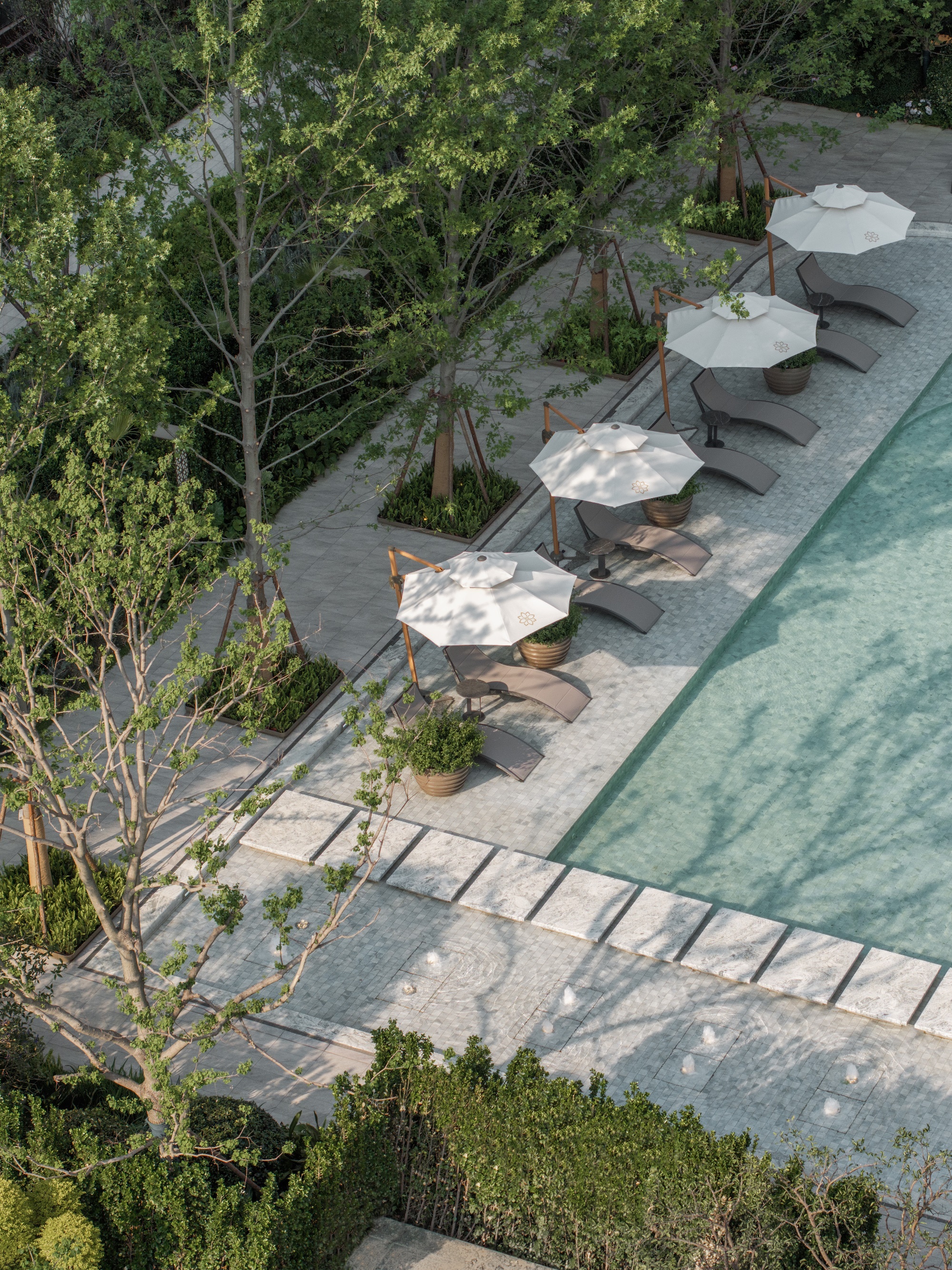 华发无锡中央首府 · 江南海派· 奢藏花园丨中国无锡丨广亩景观-39