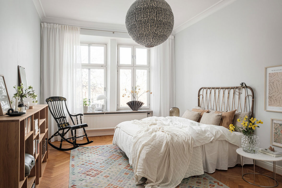 瑞典公寓的砖墙设计-19