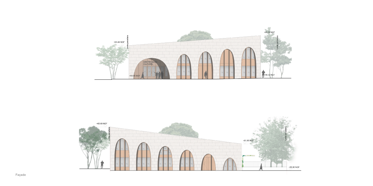 Centre socio  culturel（社会文化中心项目）丨法国-3