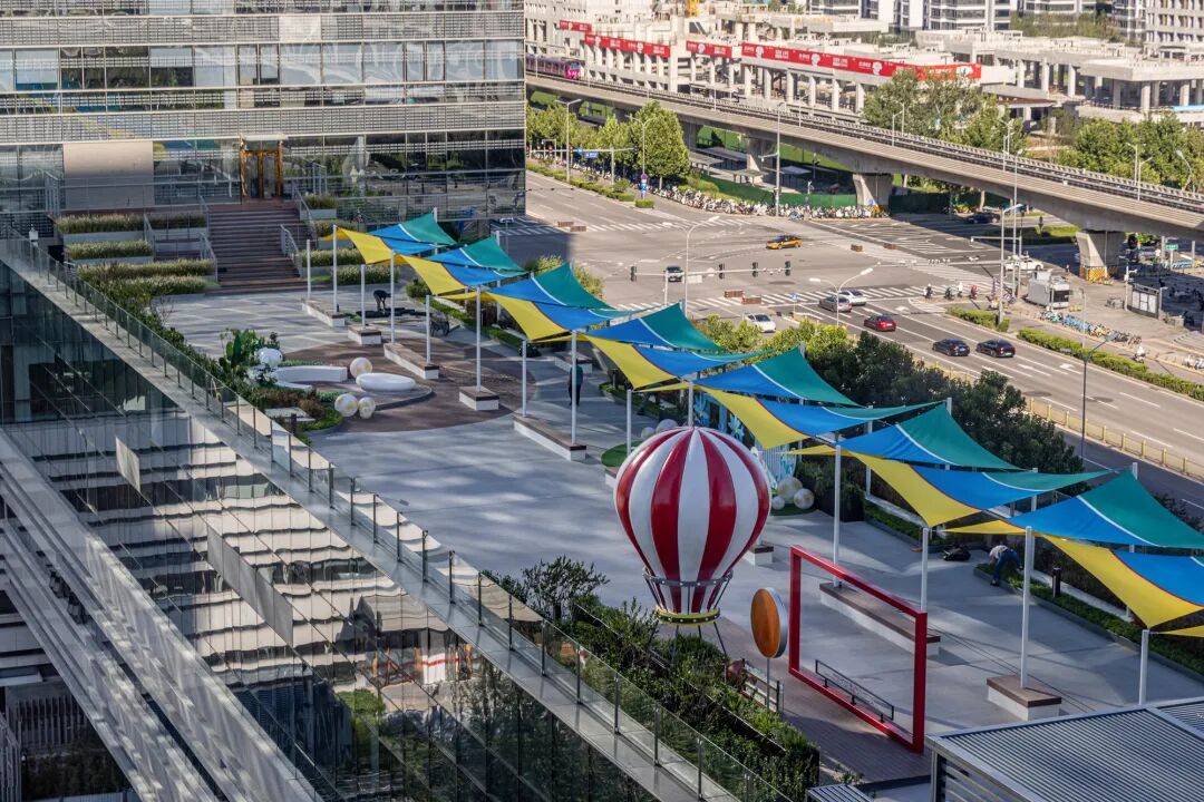 北京京东集团全球总部2号园区D座景观设计丨中国北京丨阿普贝思UP+S-54