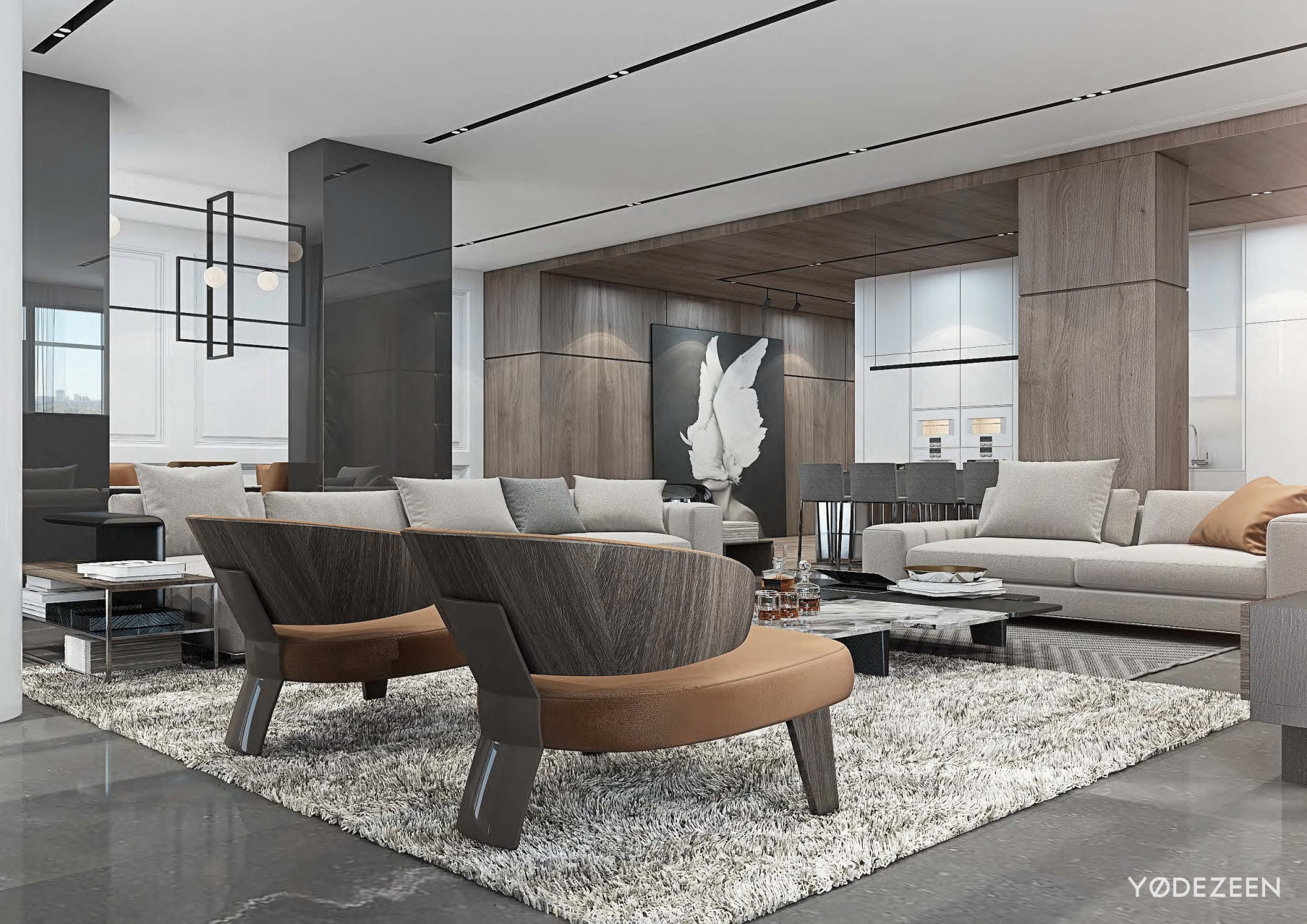 VERSATILEINTERIOR OF A SPACIOUS Yodezeen Architects-3