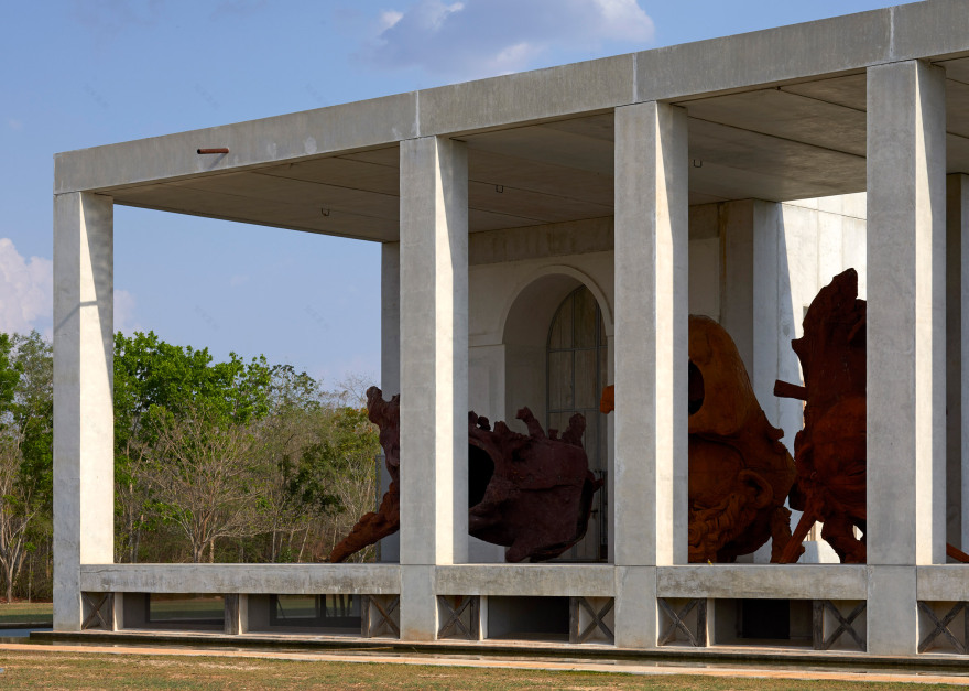 墨西哥兄弟建筑师打造“可居住的雕塑”艺术画廊-5