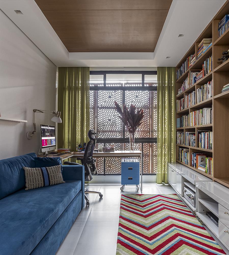 巴西圣保罗 1960 年代建筑里的和谐家居-10