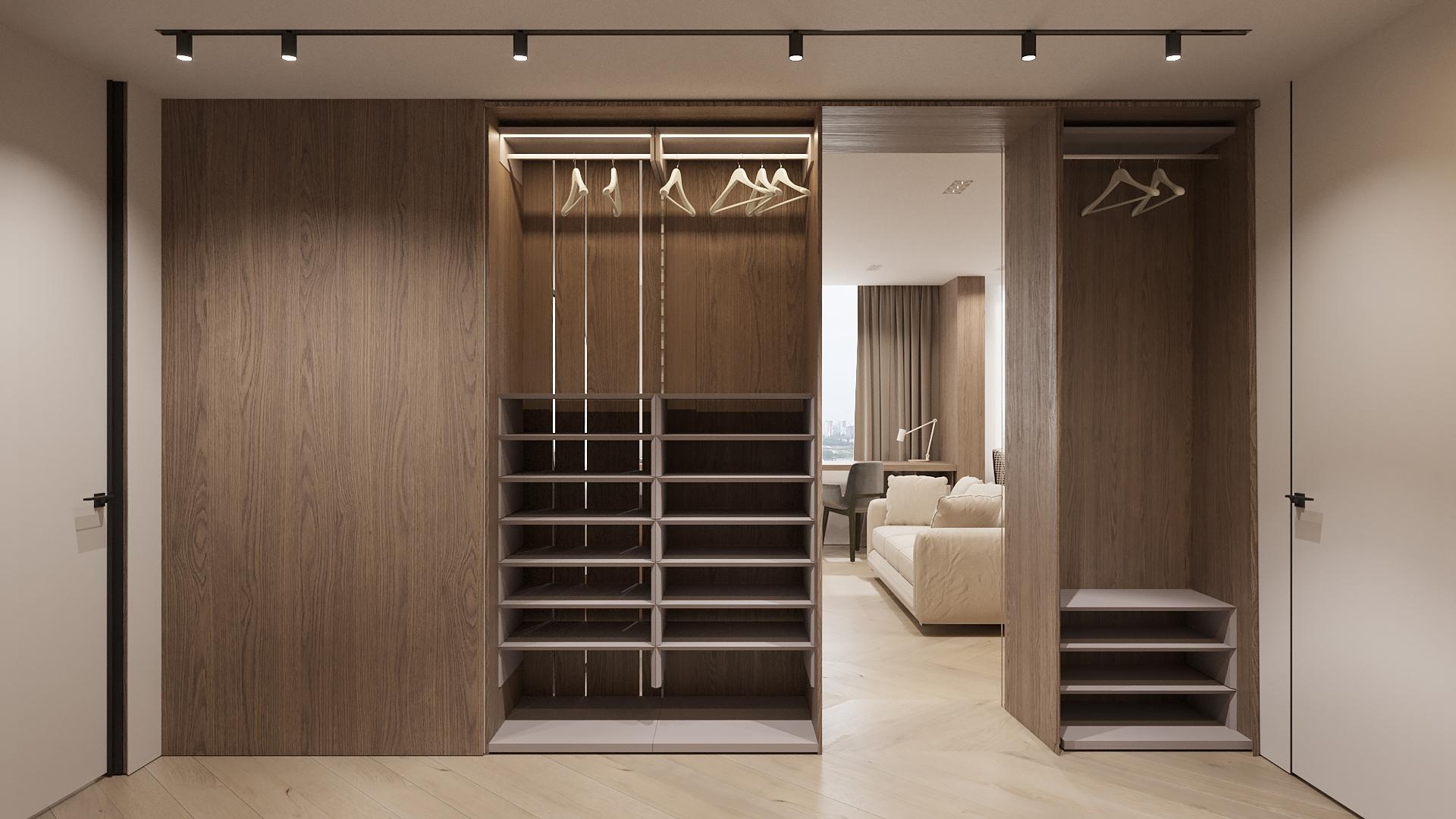 舒适的木质元素140平简约私宅！ | Paintit-14