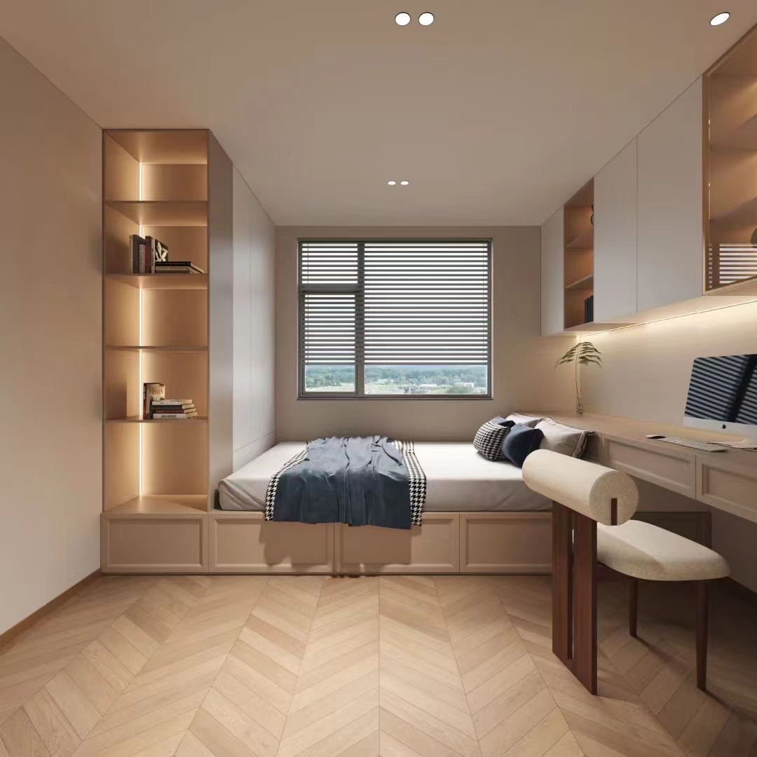 法式大平层，现代方式演绎贵族格调-6