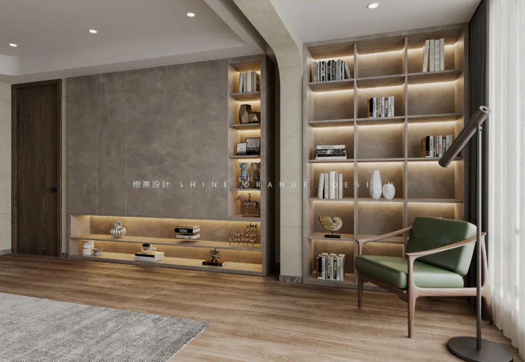 《橙熹设计》全案设计,侘寂风格,自然简约-34