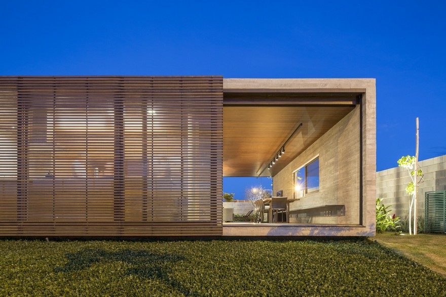 One Level Concrete House Providing Spaces for Leisure and Socializing-0