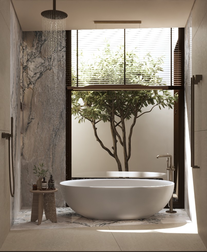 Master Bedroom with Office-24