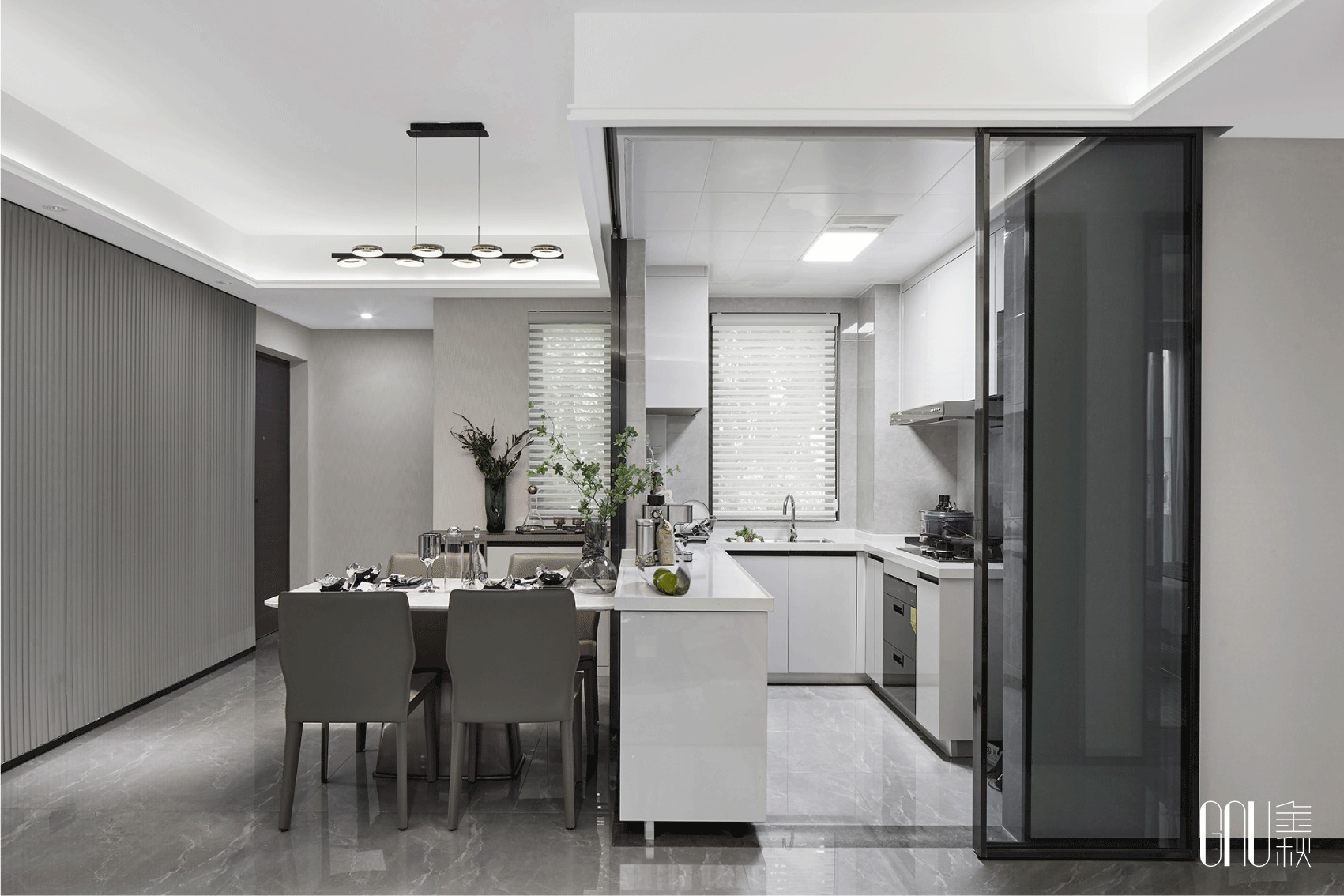 绿滋肴绿梦·洪洲书院样板间丨中国南昌丨东莞市金秋装饰设计有限公司-36