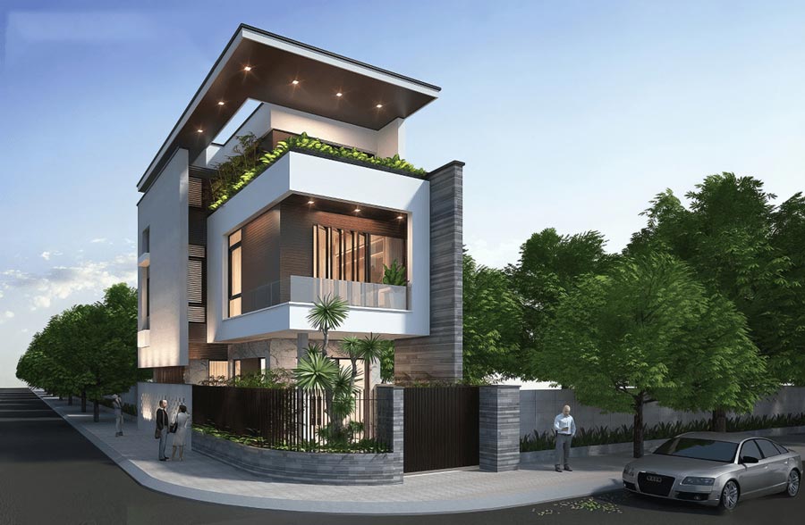 35 + 2  5层别墅设计案例精选-3