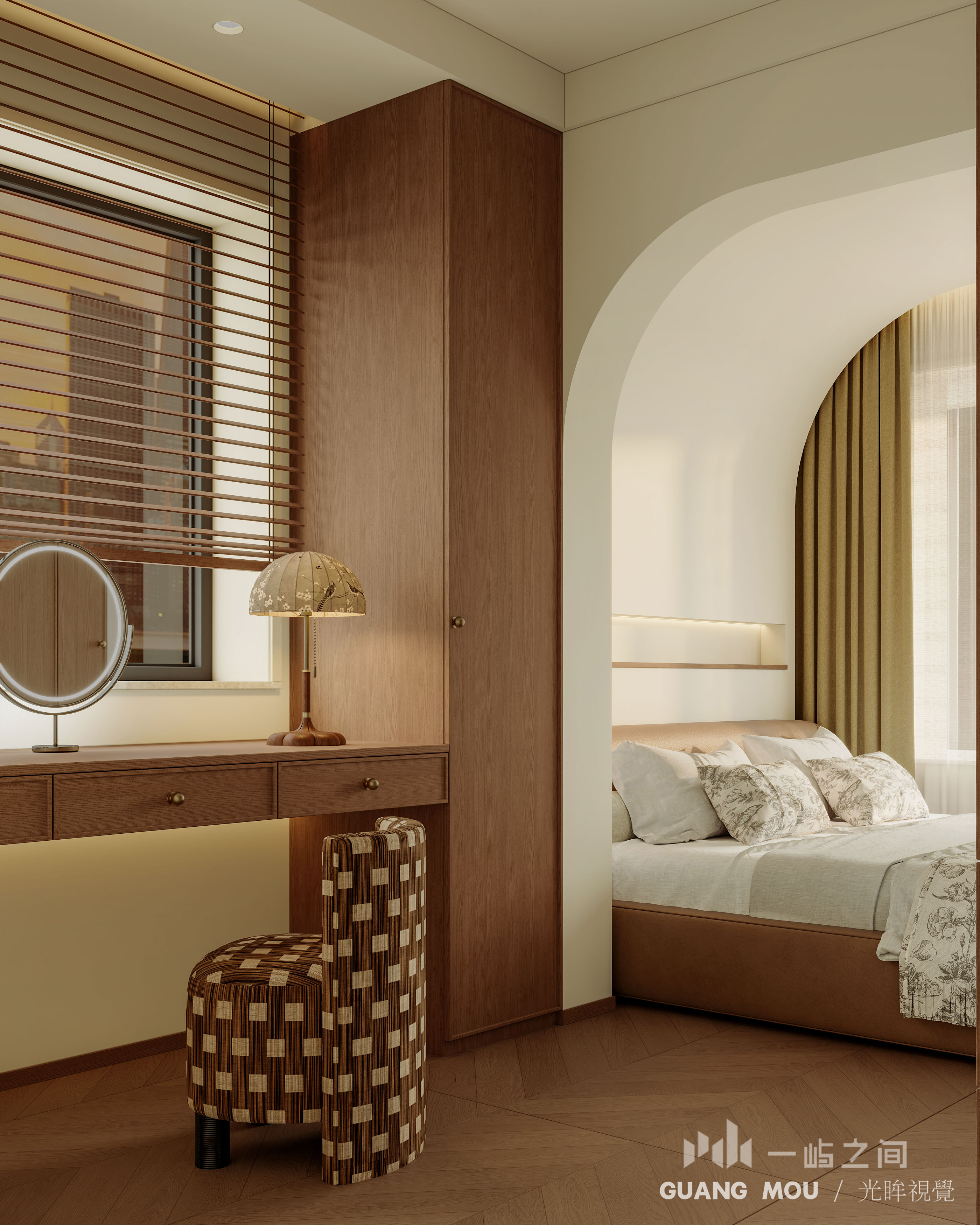 原木中古风空间表现-5