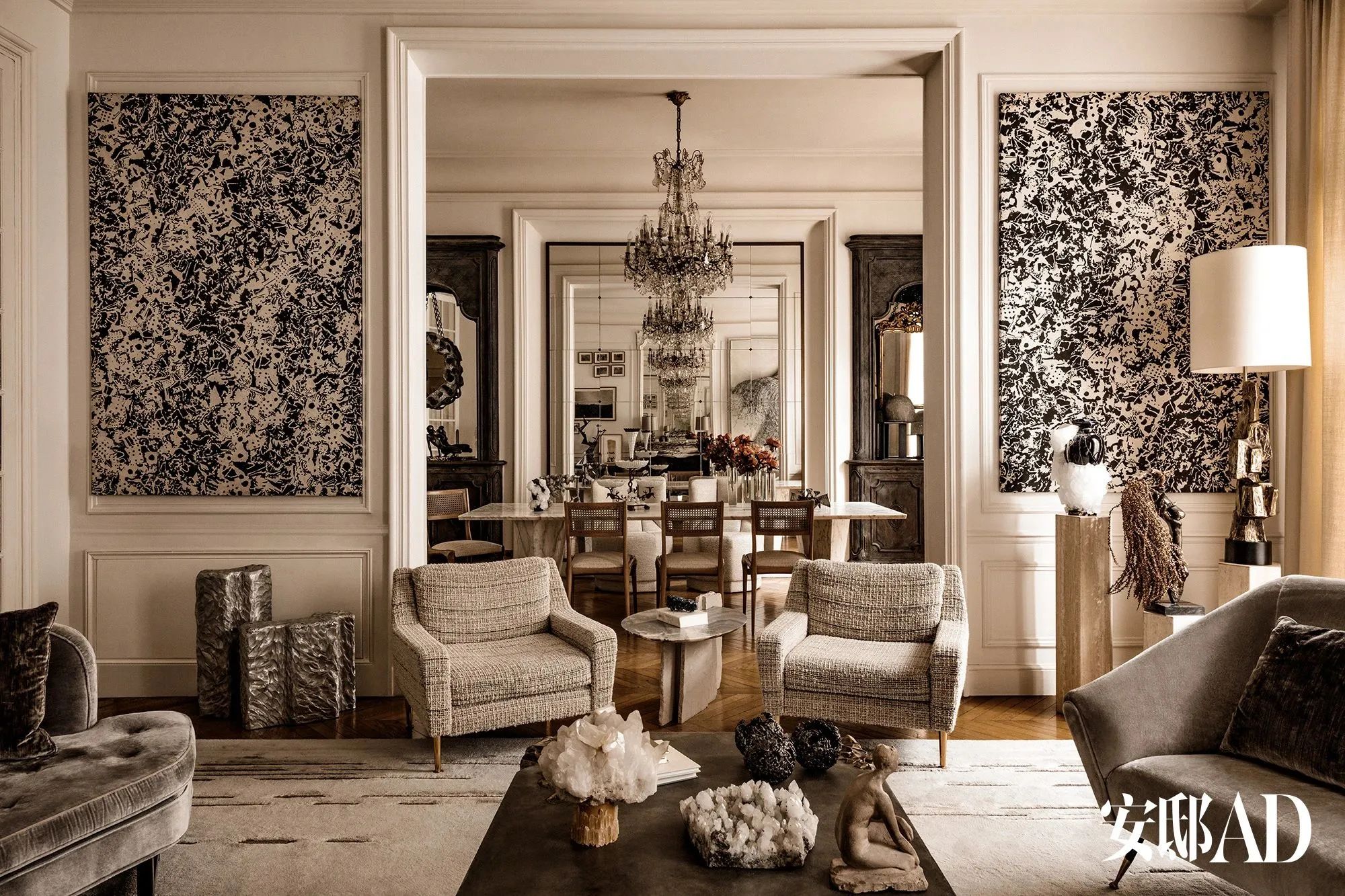 Aline Asmar d’Amman的巴黎私宅丨法国巴黎-28