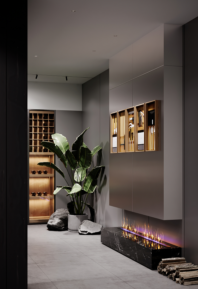 卡利亚高端不锈钢橱柜展厅丨周笙笙全案设计工作室-36