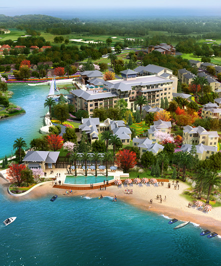 Liangzi Lake | China Golf Community Architecture-13