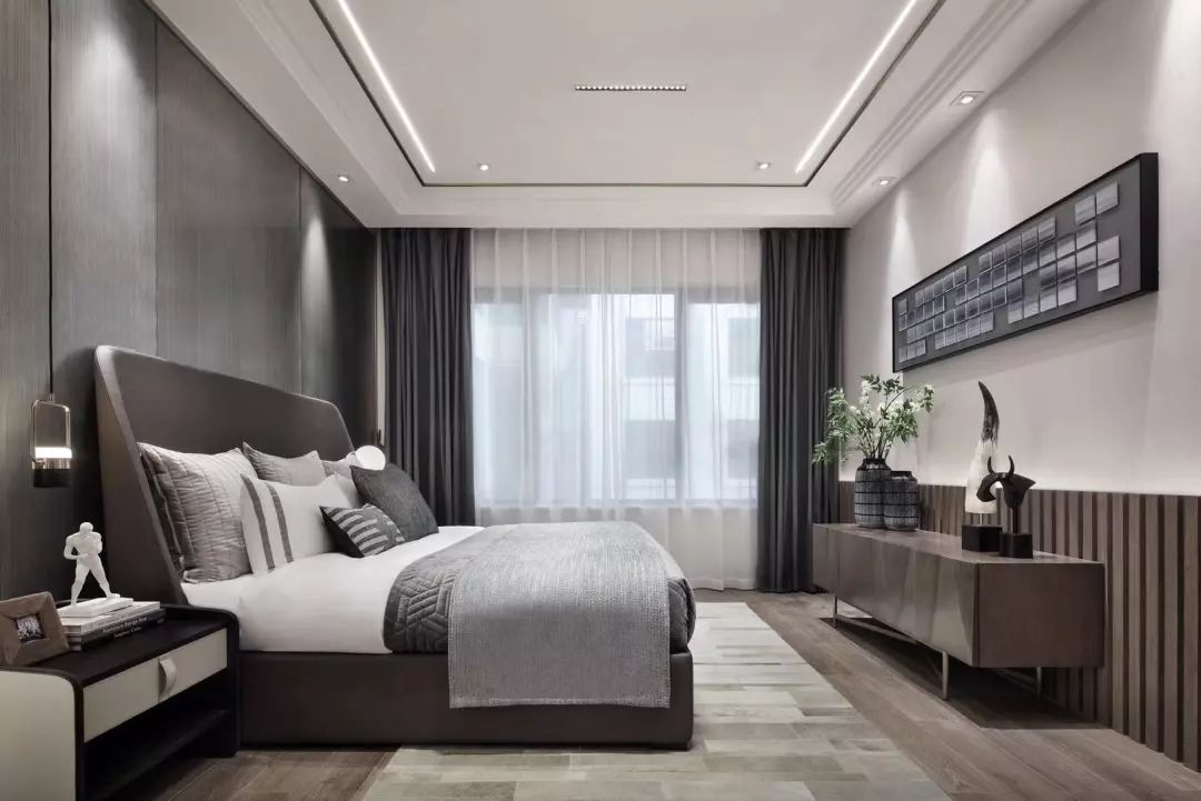 高级灰住宅——中南樾府高层样板间  重庆涟漪设计-28