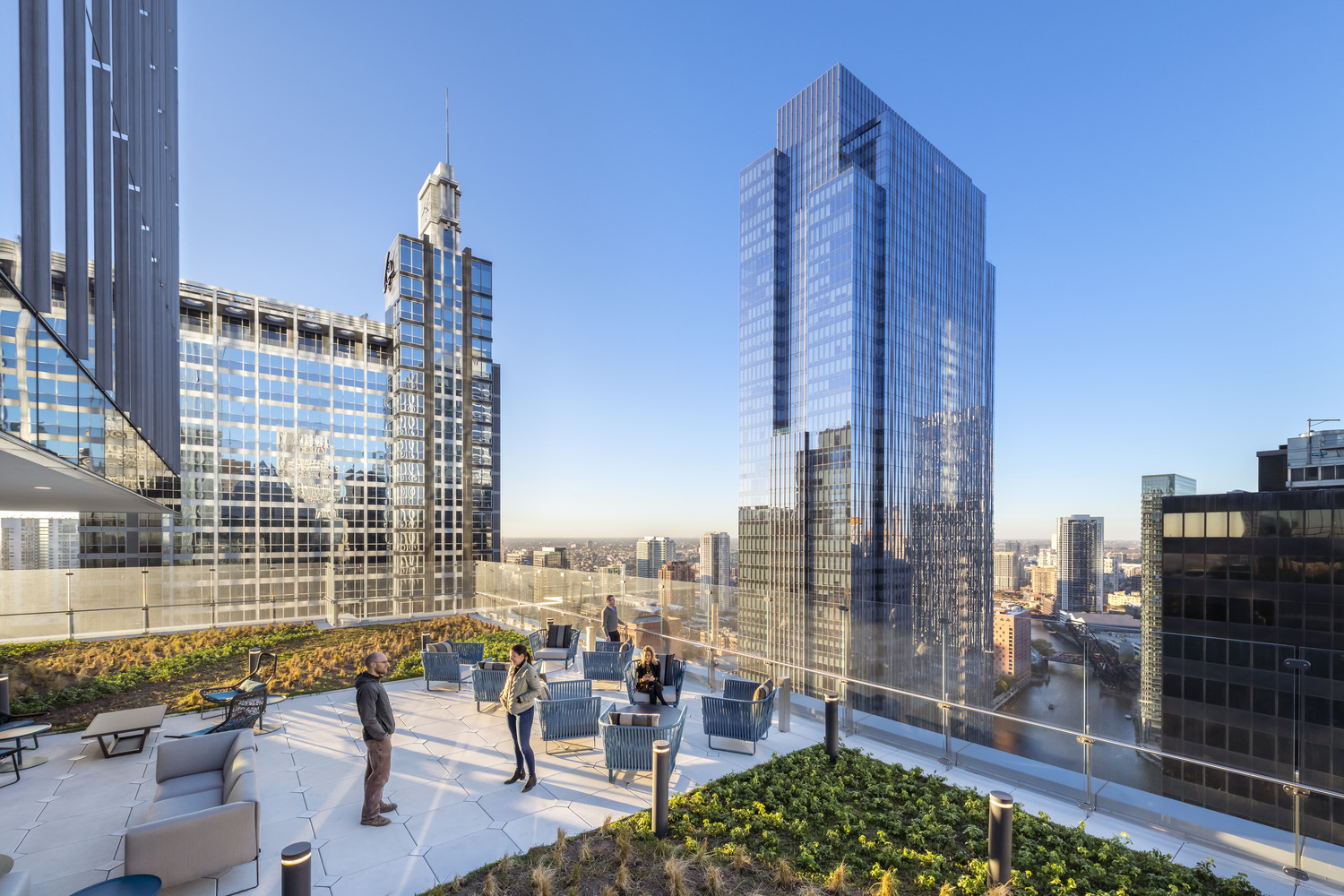 芝加哥 110 North Wacker Drive 办公大楼丨美国芝加哥丨Goettsch Partners-33