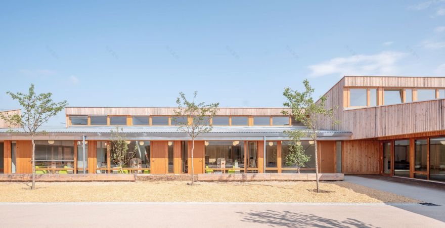 Nursery School and Elsa Triolet Center / Richter Architects-14