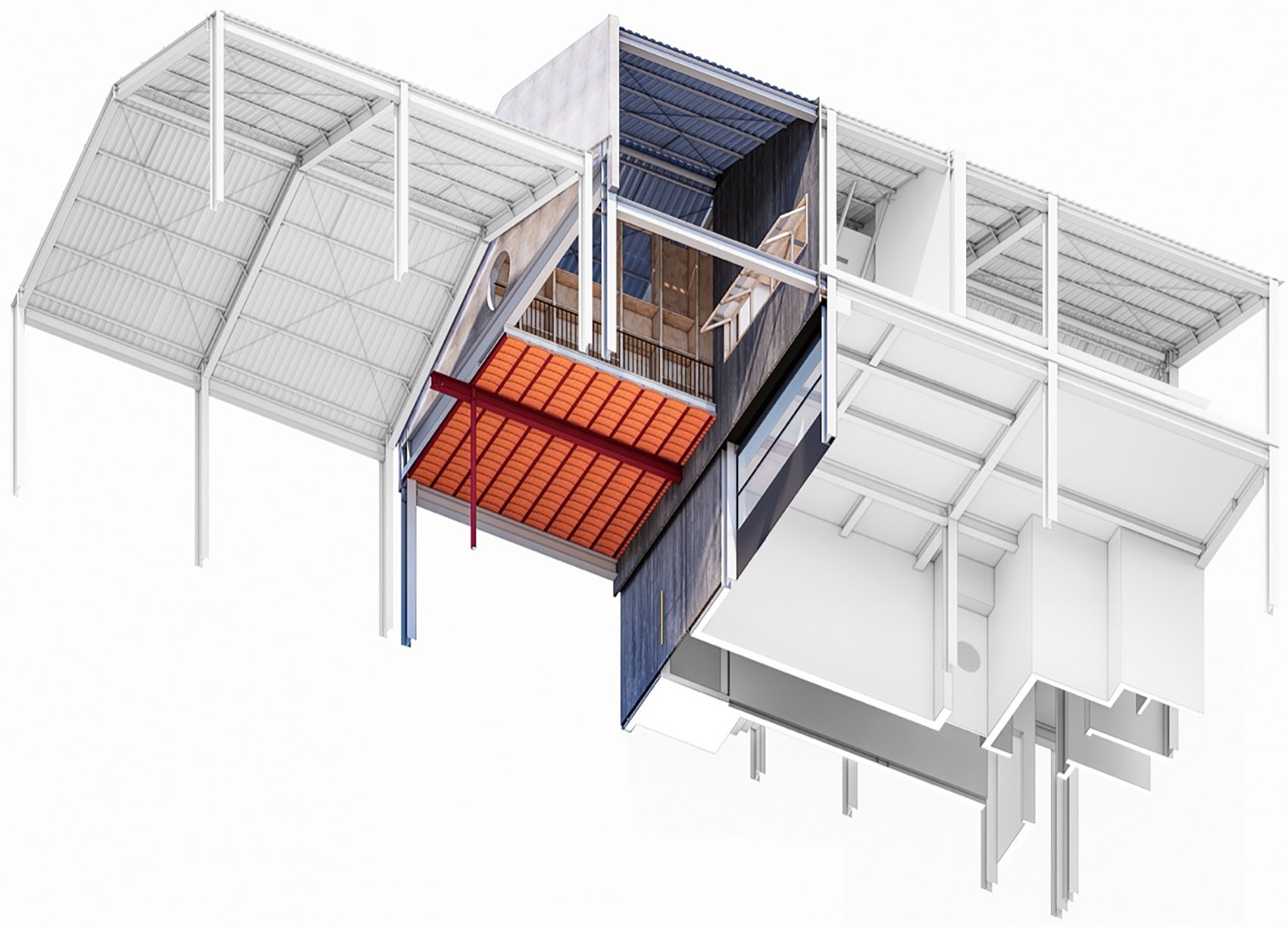 生土建筑与文化(西安)研究中心室内设计丨中国西安丨土上工作室-27