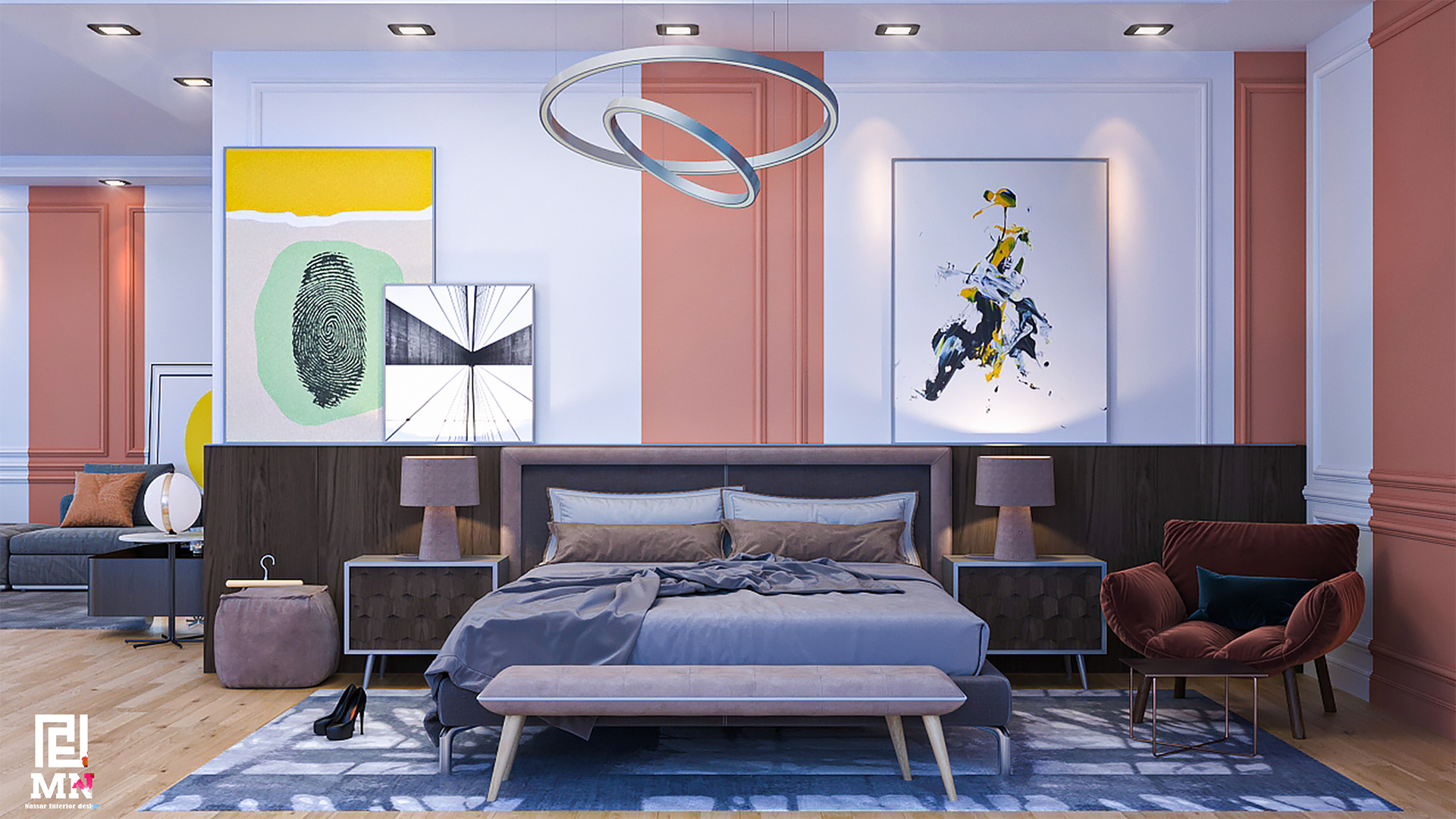 studio apartment design and visualization-5