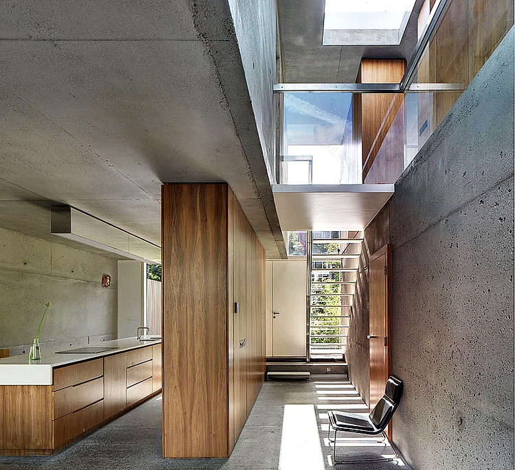 都柏林郊区单一家庭住宅的混凝土空间探索-15