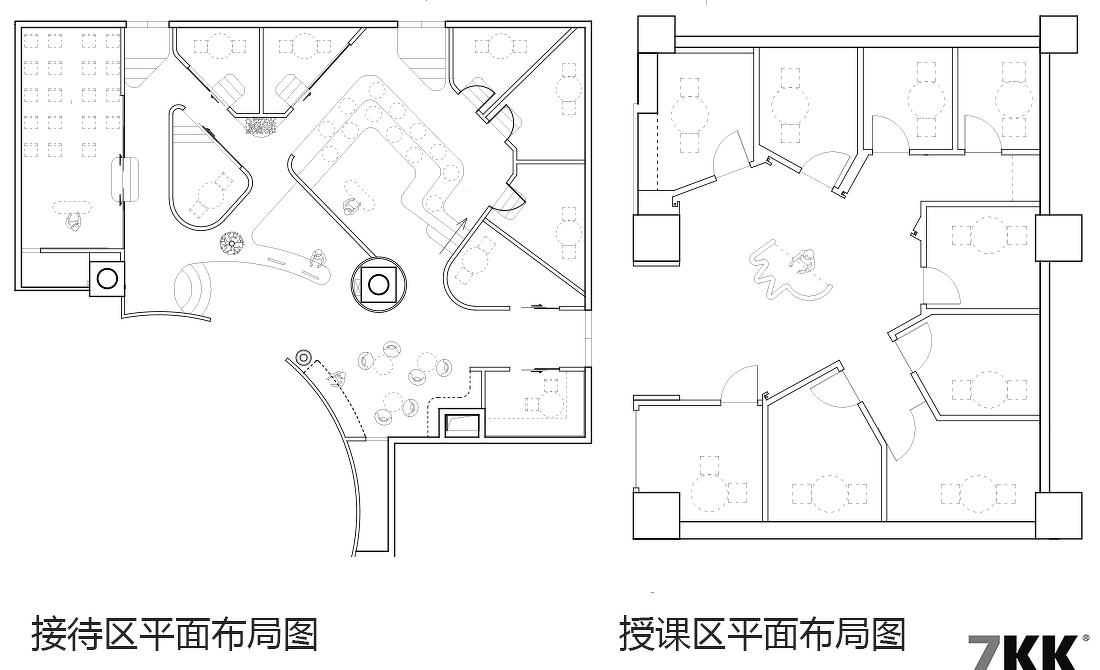 7KKdesign丨培训机构丨麦威英语培训教育中心设计-24