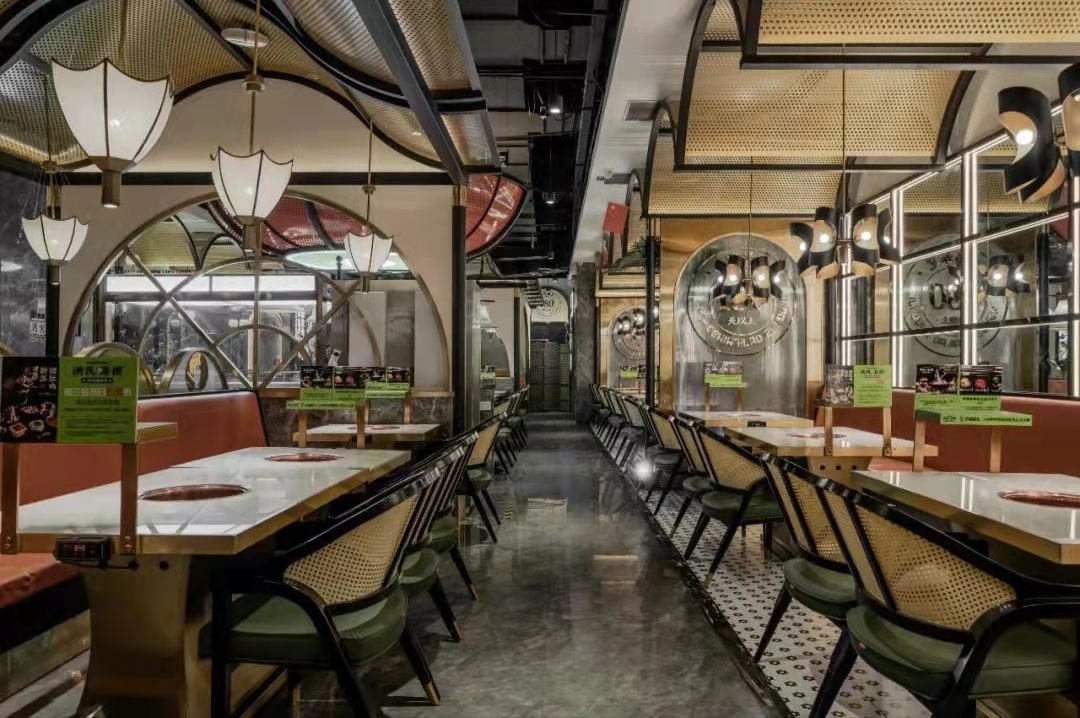 时尚养生餐饮空间设计案例-2