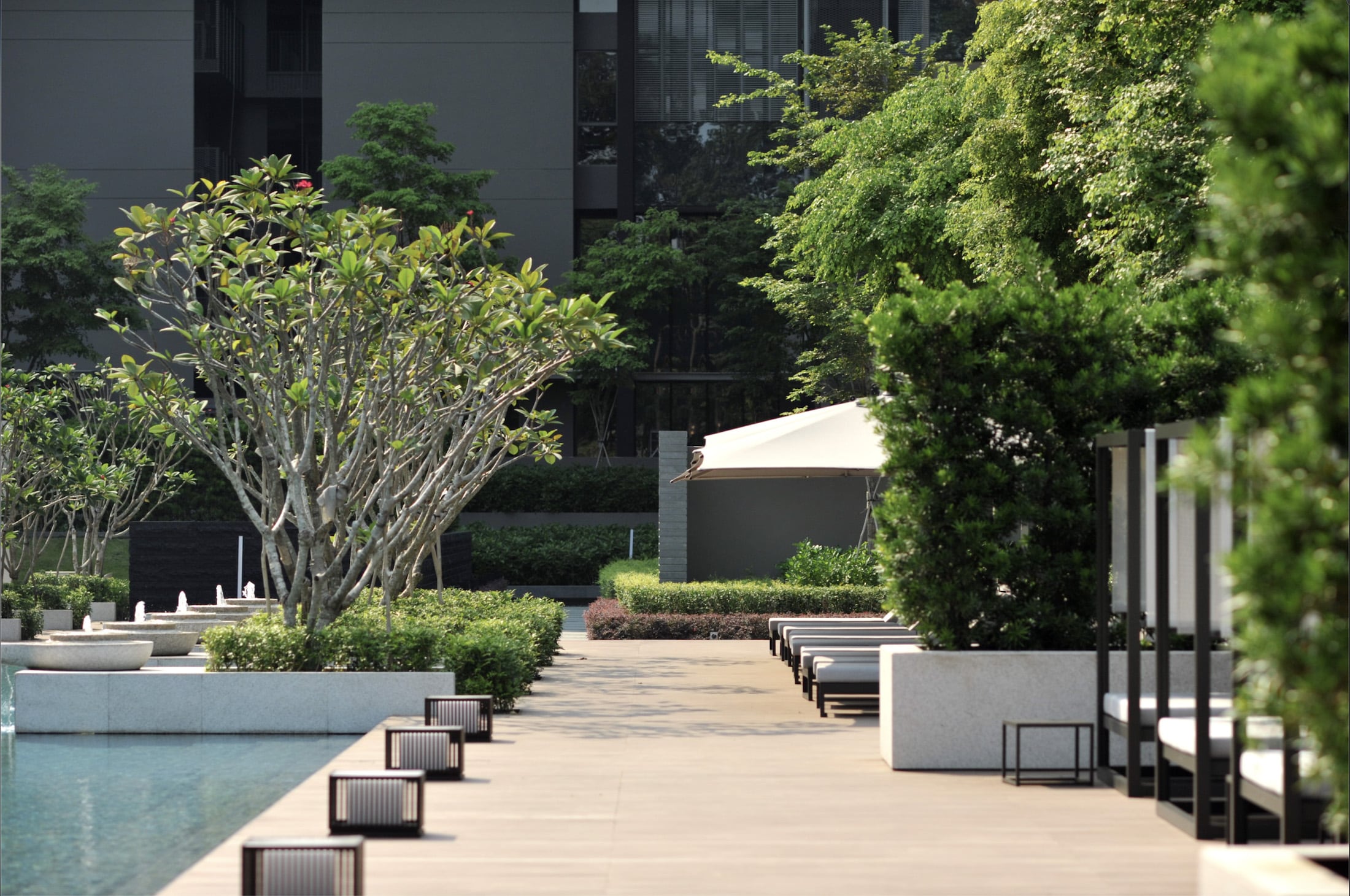 丽墩苑 | 新加坡豪宅的现代景观设计-9